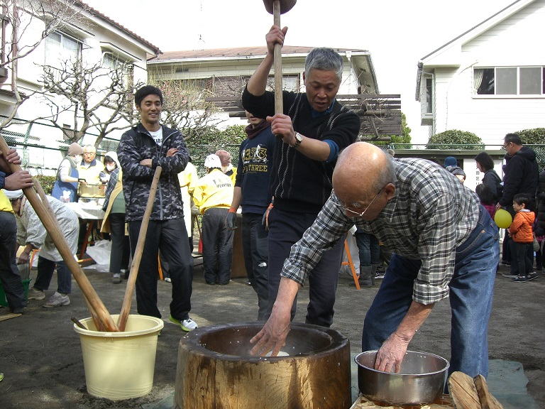 餅つき大会