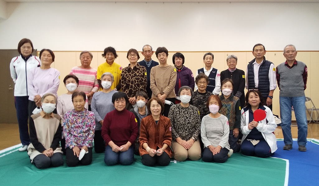 ボッチャ競技集合写真