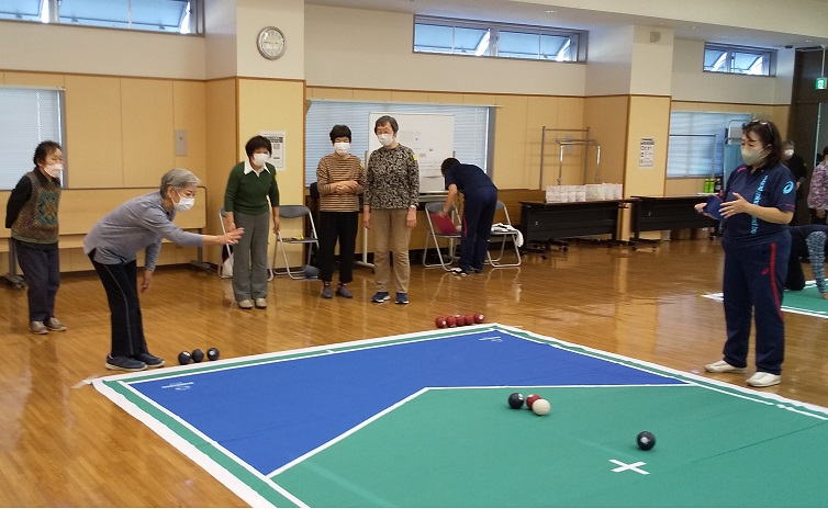ボッチャ競技